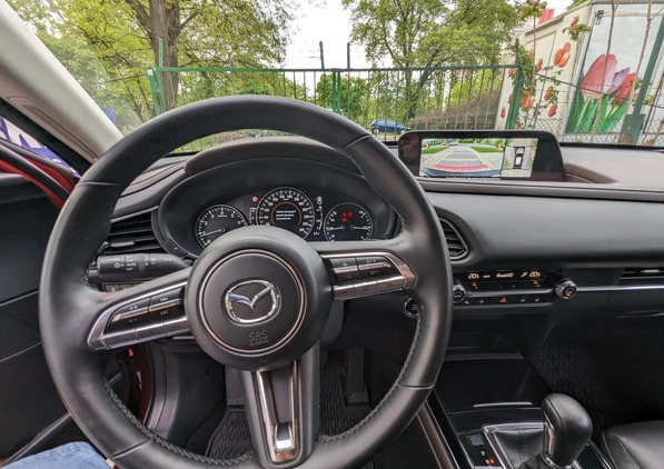 Mazda CX-30 cena 23595 przebieg: 47000, rok produkcji 2021 z Warszawa małe 137